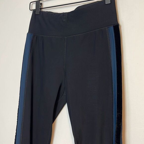 Sweaty Betty Tuxedo Velvet Stripe Thermodynamic Running Leggings S - Picture 4 of 7